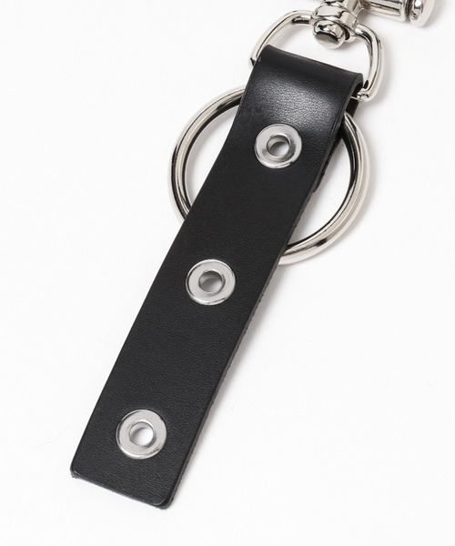 HARE(ハレ)の「レザーキーリング(HARE)(キーホルダー・メンズ・ブラック・FREE)」の13枚目の写真
