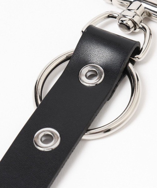 HARE(ハレ)の「レザーキーリング(HARE)(キーホルダー・メンズ・ブラック・FREE)」の14枚目の写真