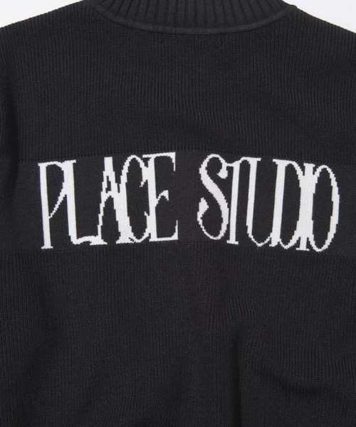 PLACE STUDIO(プレイススタジオ)の「PLACE STUDIO/ハイネックニットZIPUP(ニット/セーター・レディース・アイボリー/ブラック・FREE)」の14枚目の写真