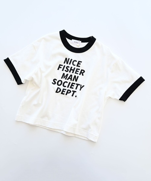 FOV（フォブ）の「フォブ FISHERMAN Tシャツ（Tシャツ/カットソー・キッズ・ホワイト/イエロー/ブラック・L/S/XL/M）」の4枚目の写真