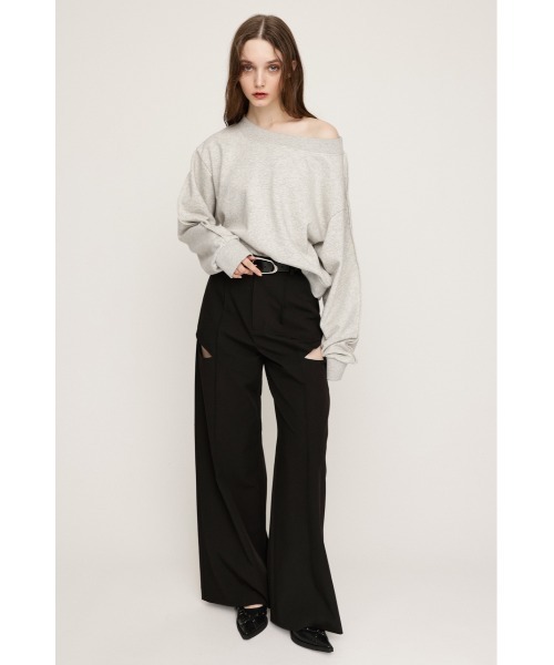 SLY - ワンショルダー セール】【WEB限定】ONE SHOULDER SW ワンショルダー スウェット