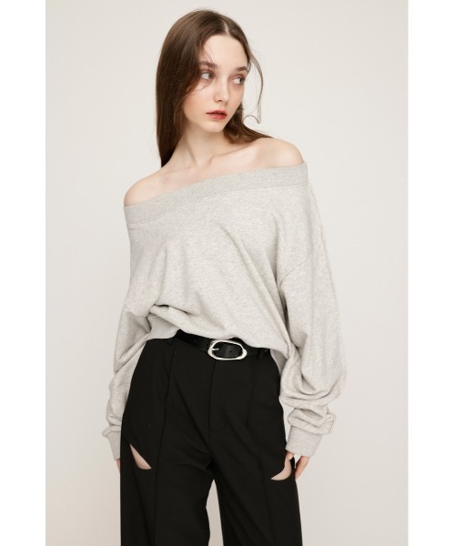 セール】【WEB限定】ONE SHOULDER SW ワンショルダー スウェット