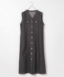 LEPSIM | デニムジレワンピース 299923(ワンピース)