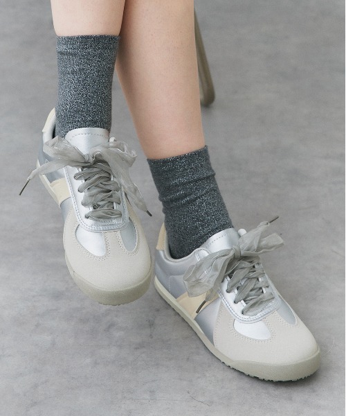 セール】オーガンジー リボンスニーカー（スニーカー）｜ad thie