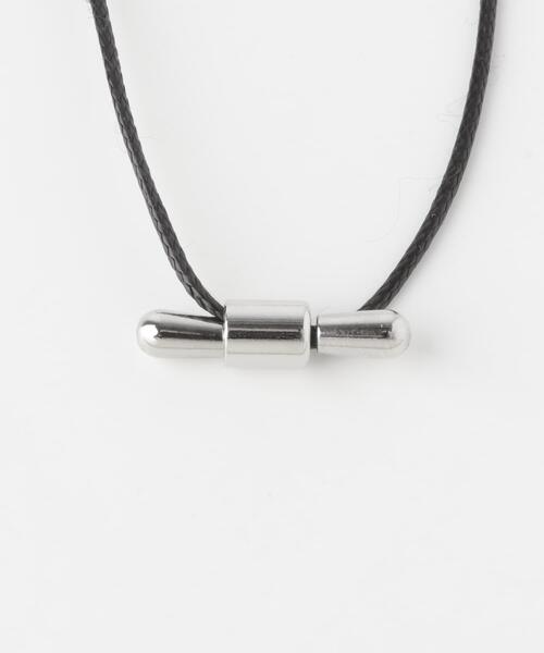 SMELLY（スメリー）の「メタルトップコードチョーカーネックレス（ネックレス・レディース・ブラック・-）」の7枚目の写真