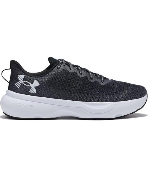 UNDER ARMOUR(アンダーアーマー)の「UAインフィニット(ランニング/メンズ)(スニーカー・メンズ・ブラック・25.5cm/26.5cm/26.0cm/27.5cm/27.0cm/28.0cm/25.0cm/28.5cm/29.0cm)」の1枚目の写真
