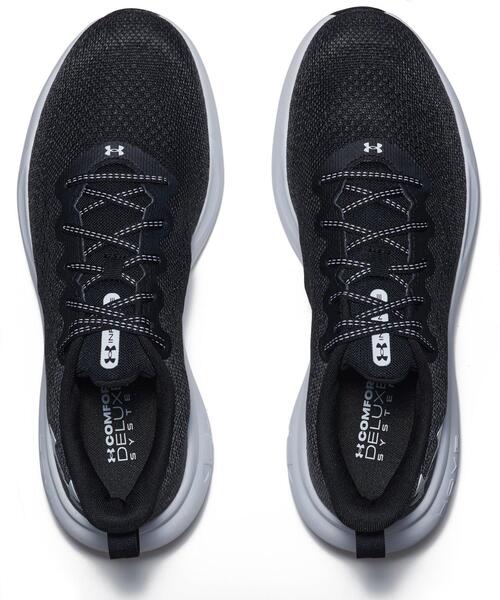 UNDER ARMOUR(アンダーアーマー)の「UAインフィニット(ランニング/メンズ)(スニーカー・メンズ・ブラック・25.5cm/26.5cm/26.0cm/27.5cm/27.0cm/28.0cm/25.0cm/28.5cm/29.0cm)」の3枚目の写真