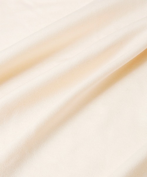 IRIS47（イリスフォーセブン）の「【IRIS 47】velvety long tops/ベルベティ ロング トップス dress26（Tシャツ/カットソー・レディース・ブラック/ベージュ・FREE）」の5枚目の写真