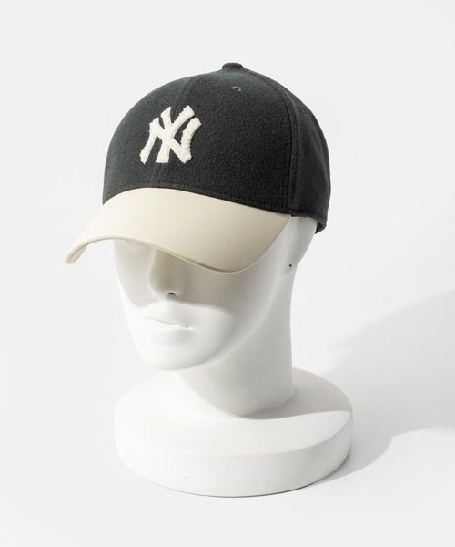 MLB KOREA ベースボールロゴキャップ セール】MLB KOREA フロントロゴ ベースボールキャップ