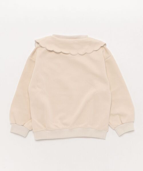 aimoha(アイモハ)の「【aimoha KIDS】キッズフラワーカラースウェット(スウェット・キッズ・ピンク/ベージュ/オフホワイト・90/100/110/120/130)」の4枚目の写真