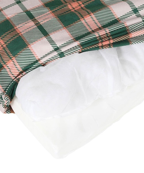 CHECK DOG BED S/チェック柄 ドッグベッド（ペット用クッション