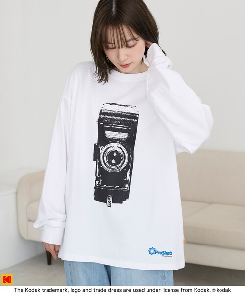 KODAK★大人気★カメラクロップエンボ長袖Ｔシャツ♪ 楽天市場】kodak（Tシャツ・カットソー｜トップス）：メンズ