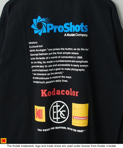 セール】【Kodak/コダック】カメラグラフィックプリントTシャツ