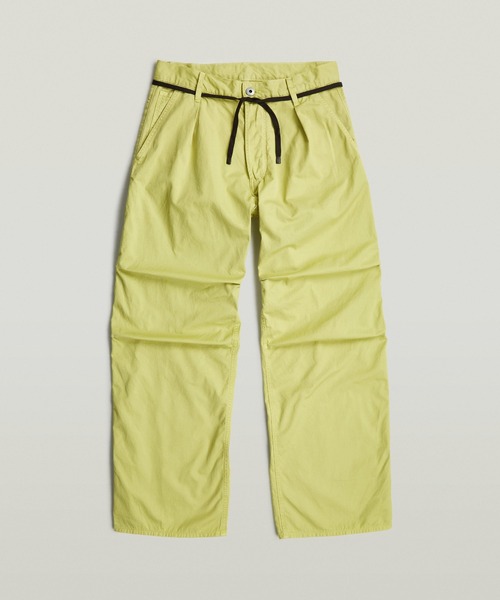 G-STAR(ジースター)の「PLEATED 3D DENIM PANT/ライトウェイトシャンブレープリーツジーンズ/L30(デニムパンツ・メンズ・イエロー系その他・28/30/30/30/34/30/32/30)」の6枚目の写真