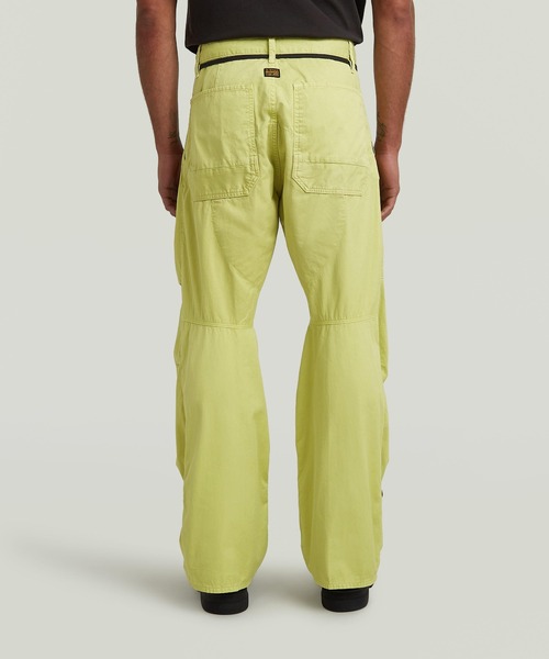 G-STAR(ジースター)の「PLEATED 3D DENIM PANT/ライトウェイトシャンブレープリーツジーンズ/L30(デニムパンツ・メンズ・イエロー系その他・28/30/30/30/34/30/32/30)」の2枚目の写真