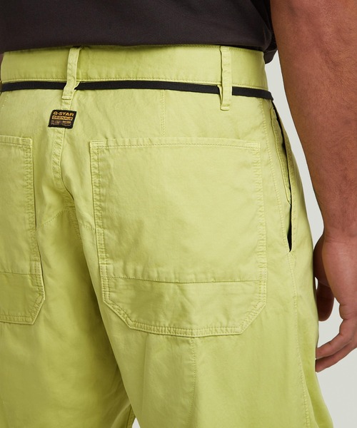 G-STAR(ジースター)の「PLEATED 3D DENIM PANT/ライトウェイトシャンブレープリーツジーンズ/L30(デニムパンツ・メンズ・イエロー系その他・28/30/30/30/34/30/32/30)」の5枚目の写真