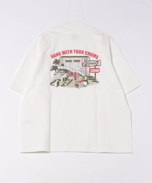 ムラサキスポーツ限定】CHUMS/チャムス 半袖Tシャツ バック