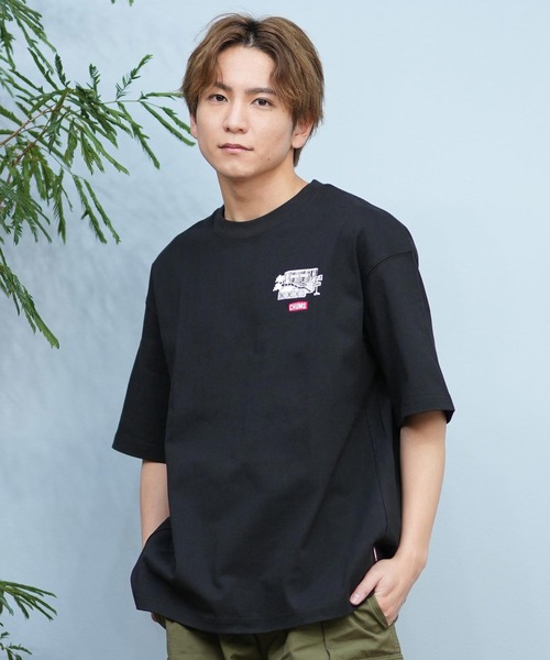 ムラサキスポーツ限定】CHUMS/チャムス 半袖Tシャツ バック
