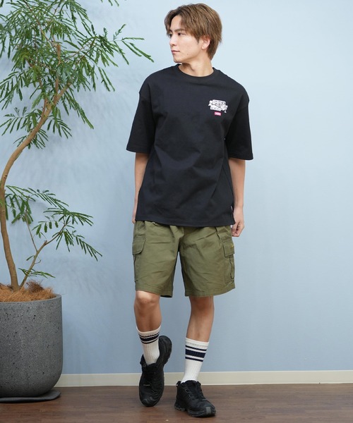 CHUMS（チャムス）の「【ムラサキスポーツ限定】CHUMS/チャムス 半袖Tシャツ バックプリント CH01-2577（Tシャツ/カットソー・メンズ・ホワイト/ライトベージュ/ブラック・S/M/L/XL）」の15枚目の写真