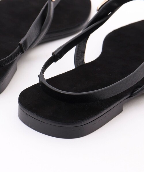 LAOCOONTE(ラオコンテ)の「【LAOCOONTE/ ラオコンテ】Ava Suede Squareサンダル(サンダル・レディース・ブラック・38/37/36)」の16枚目の写真