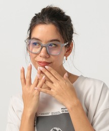 BAYFLOW | [ブルーライトカット]ウェリントンPCメガネ(メガネ)