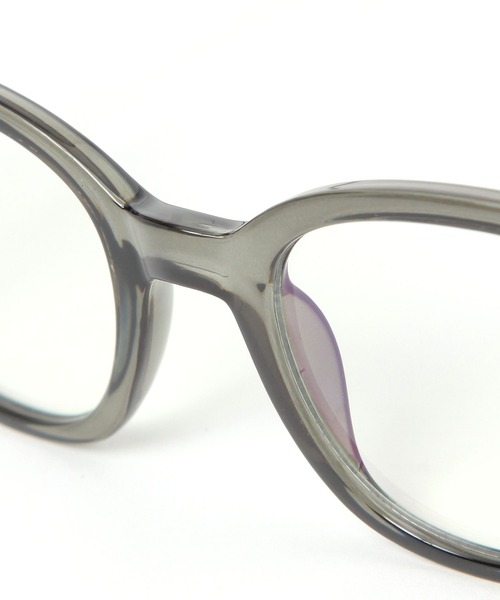 BAYFLOW（ベイフロー）の「[ブルーライトカット]ウェリントンPCメガネ（メガネ・レディース・グリーン系その他・FREE）」の9枚目の写真