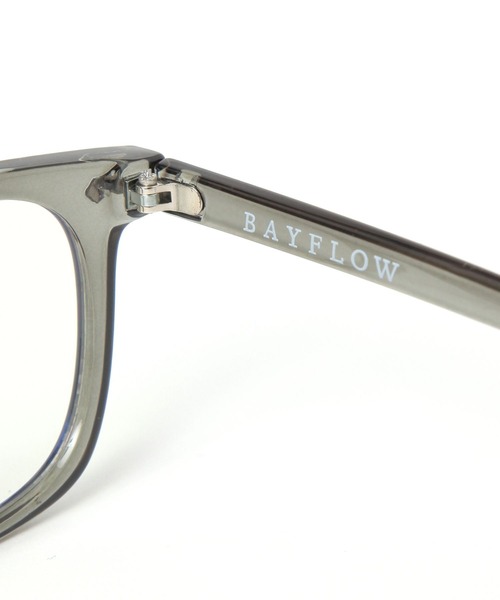 BAYFLOW（ベイフロー）の「[ブルーライトカット]ウェリントンPCメガネ（メガネ・レディース・グリーン系その他・FREE）」の7枚目の写真