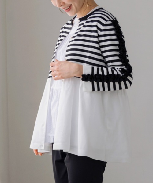 SONO/ソーノ】3Dペプラムカーディガン（ニット/セーター）｜Sono