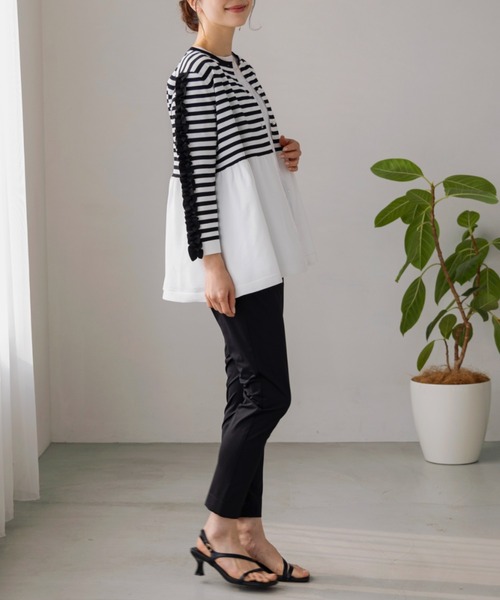 SONO/ソーノ】3Dペプラムカーディガン（ニット/セーター）｜Sono