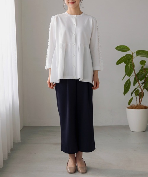 SONO/ソーノ】3Dペプラムカーディガン（ニット/セーター）｜Sono