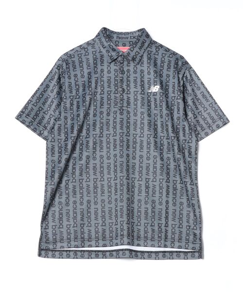 NEW BALANCE（ニューバランス）の「ニューバランス New Balance S/SLEEVE COLLAR SHIRT（シャツ/ブラウス・メンズ・ブラック/グリーン/ホワイト・S/M/L/LL/3L）」の3枚目の写真