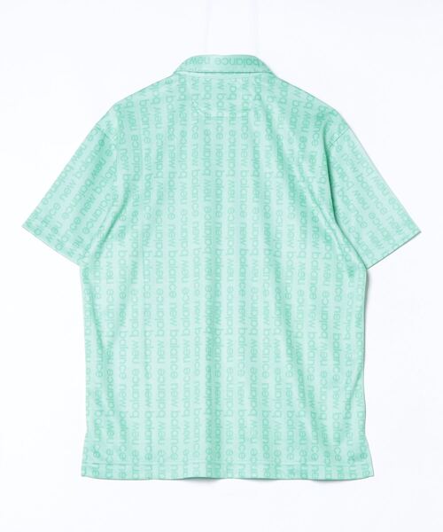 NEW BALANCE（ニューバランス）の「ニューバランス New Balance S/SLEEVE COLLAR SHIRT（シャツ/ブラウス・メンズ・ブラック/グリーン/ホワイト・S/M/L/LL/3L）」の4枚目の写真