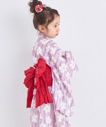 新品未使用　浴衣　そしてゆめ　ふりふ　ブランド浴衣　ピンク　33,000円 即日発送】【浴衣セール】【浴衣】大胆な牡丹が咲き誇るピンク地