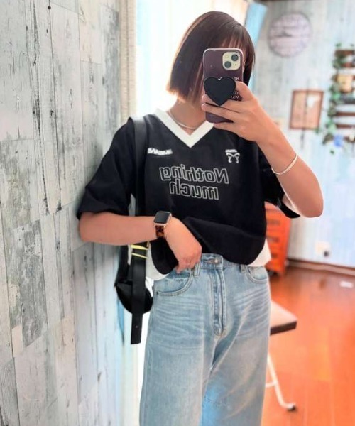 HANA with HONEYS グッズ　ゲームシャツ　Tシャツ セール】ゲームシャツ（Tシャツ/カットソー）｜Honeys（ハニーズ