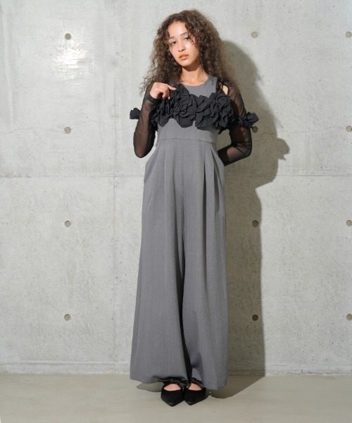 ANDRESD ruffled bustier pants dress | DRESS,DRESS | ROOM903