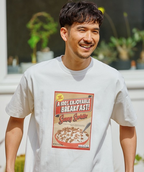 FOUND GOOD（ファウンドグッド）の「アソートプリントSSTシャツ（Tシャツ/カットソー・メンズ・ホワイト系2/ブラック/ホワイト系1/グレー系・S/XL/L/M）」の3枚目の写真