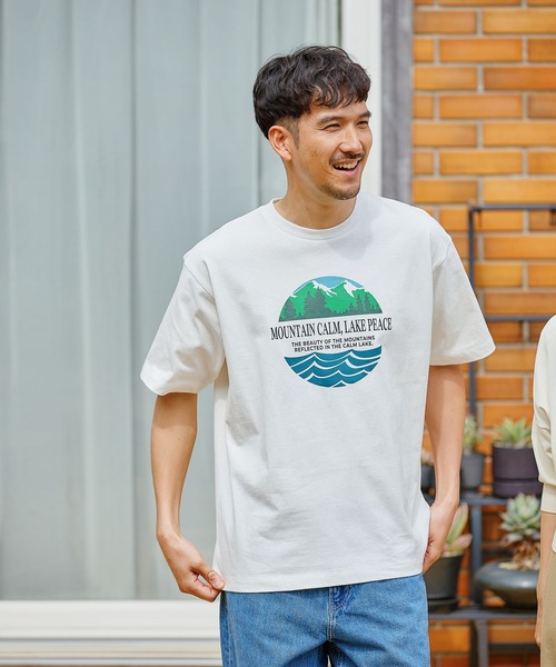 FOUND GOOD（ファウンドグッド）の「アソートプリントSSTシャツ（Tシャツ/カットソー・メンズ・ホワイト系2/ブラック/ホワイト系1/グレー系・S/XL/L/M）」の6枚目の写真