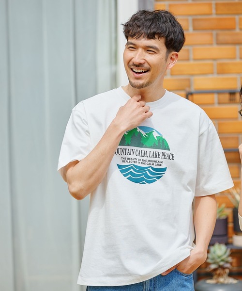 FOUND GOOD（ファウンドグッド）の「アソートプリントSSTシャツ（Tシャツ/カットソー・メンズ・ホワイト系2/ブラック/ホワイト系1/グレー系・S/XL/L/M）」の7枚目の写真