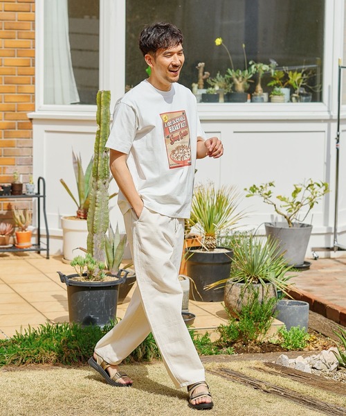 FOUND GOOD（ファウンドグッド）の「アソートプリントSSTシャツ（Tシャツ/カットソー・メンズ・ホワイト系2/ブラック/ホワイト系1/グレー系・S/XL/L/M）」の9枚目の写真