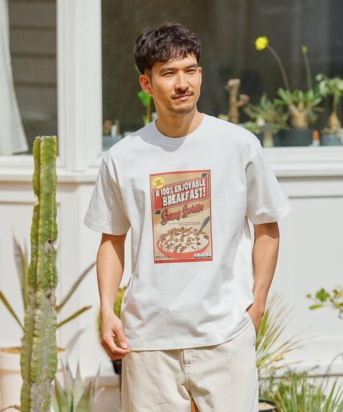 FOUND GOOD（ファウンドグッド）の「アソートプリントSSTシャツ（Tシャツ/カットソー・メンズ・ホワイト系2/ブラック/ホワイト系1/グレー系・S/XL/L/M）」の11枚目の写真