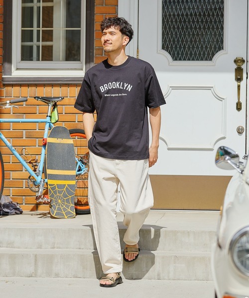 FOUND GOOD（ファウンドグッド）の「アソートプリントSSTシャツ（Tシャツ/カットソー・メンズ・ホワイト系2/ブラック/ホワイト系1/グレー系・S/XL/L/M）」の13枚目の写真