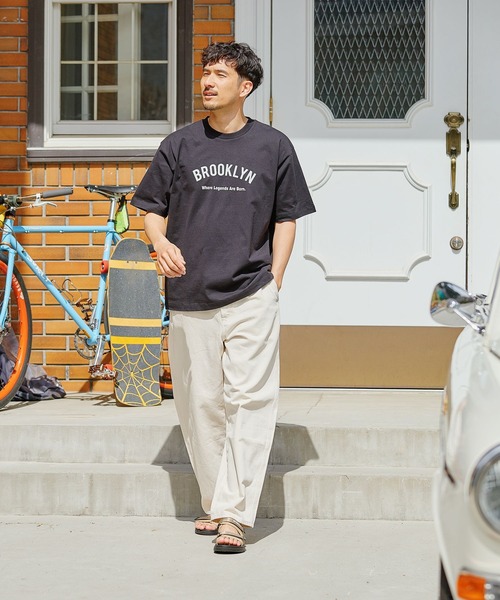 FOUND GOOD（ファウンドグッド）の「アソートプリントSSTシャツ（Tシャツ/カットソー・メンズ・ホワイト系2/ブラック/ホワイト系1/グレー系・S/XL/L/M）」の15枚目の写真