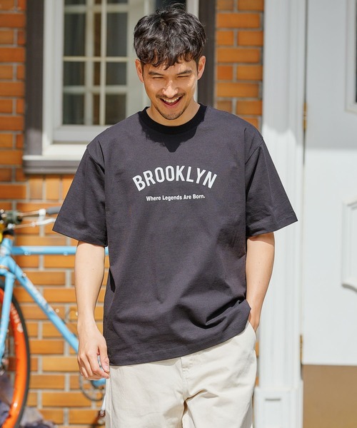 FOUND GOOD（ファウンドグッド）の「アソートプリントSSTシャツ（Tシャツ/カットソー・メンズ・ホワイト系2/ブラック/ホワイト系1/グレー系・S/XL/L/M）」の17枚目の写真