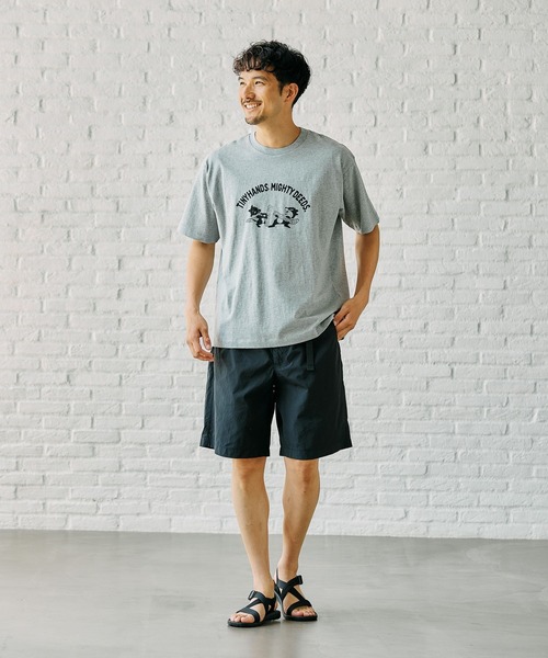 FOUND GOOD（ファウンドグッド）の「アソートプリントSSTシャツ（Tシャツ/カットソー・メンズ・ホワイト系2/ブラック/ホワイト系1/グレー系・S/XL/L/M）」の18枚目の写真