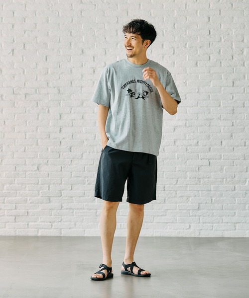 FOUND GOOD（ファウンドグッド）の「アソートプリントSSTシャツ（Tシャツ/カットソー・メンズ・ホワイト系2/ブラック/ホワイト系1/グレー系・S/XL/L/M）」の19枚目の写真