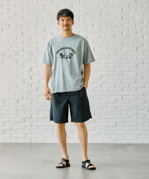 FOUND GOOD（ファウンドグッド）の「アソートプリントSSTシャツ（Tシャツ/カットソー・メンズ・ホワイト系2/ブラック/ホワイト系1/グレー系・S/XL/L/M）」の20枚目の写真