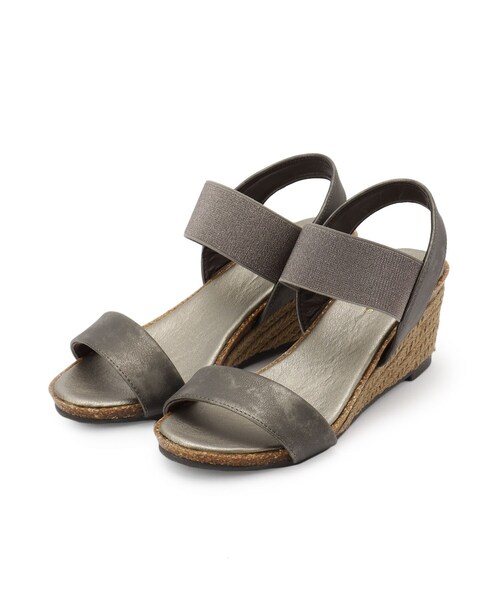 SHOO・LA・RUE(シューラルー)の「【高レビュー/累計販売35万足突破】片手ではけるサンダル シューダル 25SS(サンダル・レディース・ネイビー/ブラック/シルバー/ゴールド/ブロンズ/ピンク系・35/45/25)」の7枚目の写真