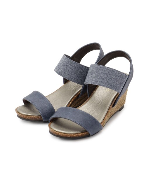 SHOO・LA・RUE(シューラルー)の「【高レビュー/累計販売35万足突破】片手ではけるサンダル シューダル 25SS(サンダル・レディース・ネイビー/ブラック/シルバー/ゴールド/ブロンズ/ピンク系・35/45/25)」の9枚目の写真