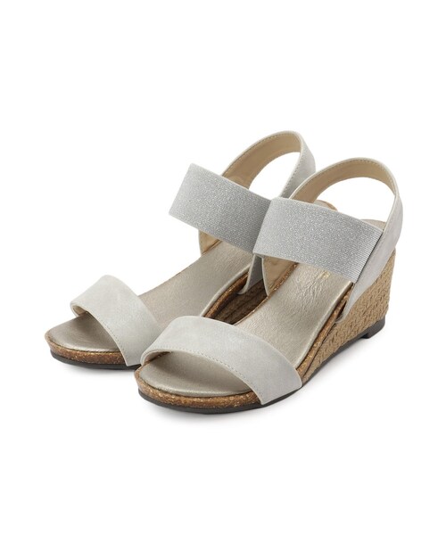 SHOO・LA・RUE(シューラルー)の「【高レビュー/累計販売35万足突破】片手ではけるサンダル シューダル 25SS(サンダル・レディース・ネイビー/ブラック/シルバー/ゴールド/ブロンズ/ピンク系・35/45/25)」の11枚目の写真