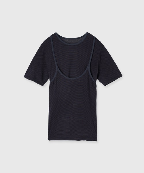 manaCREDONA★新品SMOOTHY SET TEE SHIRT SMOOTHY SET TEE SHIRT/スムージーセットTシャツ（Tシャツ